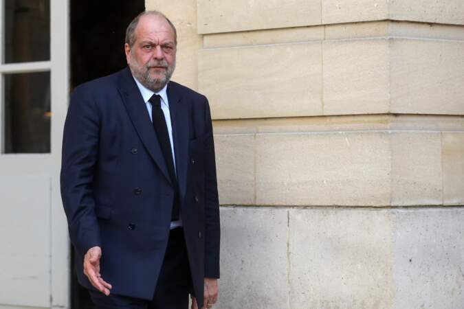 Eric Dupond-Moretti, ministre de la Justice, garde des Sceaux, à l'hôtel de Matignon, à Paris, France, le 5 mai 2023.