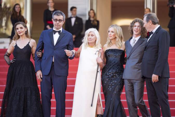 Le casting du film "L'été dernier" de Catherine Breillat pour la montée des marches du 76ème Festival de Cannes, le 25 mai 2023