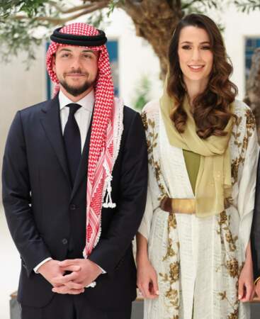 Rajwa Al Saif s'affiche aux côtés de son fiancé à Riyad, le 17 août 2022