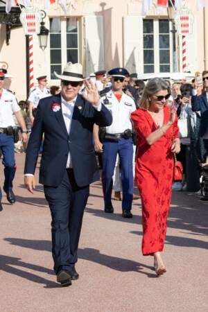 "Le rocher en fête" la principauté de Monaco fête le centenaire du prince Rainier III à Monaco, le 31 mai 2023