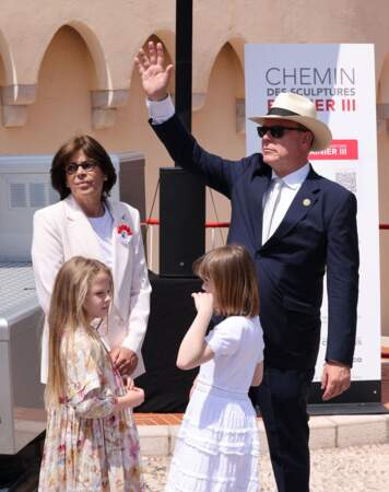 "Le rocher en fête" la principauté de Monaco fête le centenaire du prince Rainier III à Monaco, le 31 mai 2023