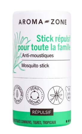 Stick repulsif pour toute la famille, Aroma-Zone, 6,50€ les 20g en boutique et sur aroma-zone.com