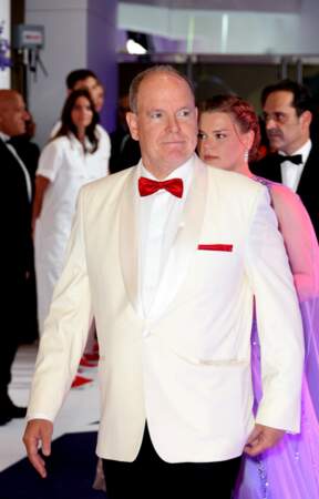 Albert II de Monaco au 74e Gala de la Croix-Rouge Monégasque à la Salle des Etoiles ce samedi 29 juillet 2023