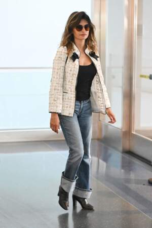 Penelope Cruz à l'aéroport JFK de New York