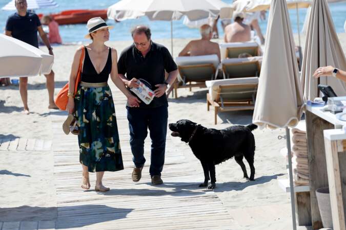 Francois Hollande et Julie Gayet ont mis le cap sur Palavas-Les-Flots pour leurs vacances