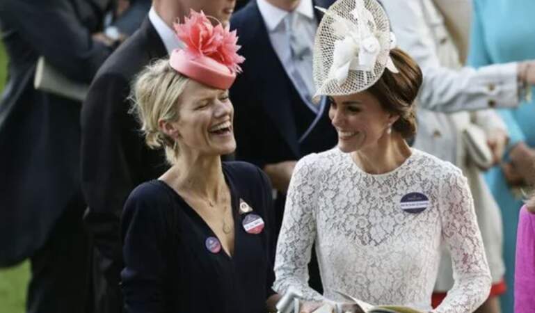 Zoe Warren et Kate Middleton au Royal Ascot en 2016