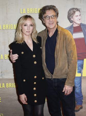 François Cluzet et Audrey Lamy, lors de la première de "La Brigade" au Cinéma Pathé Wepler à Paris, le 21 mars 2022