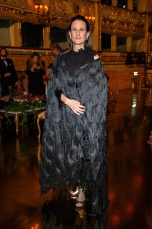 Camille Cottin à la soirée de gala "Dior et Venetian Heritage" à l'opéra La Fenice à Venise