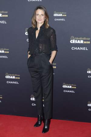 Camille Cottin au dîner Chanel des révélations César 2020 au Petit Palais à Paris