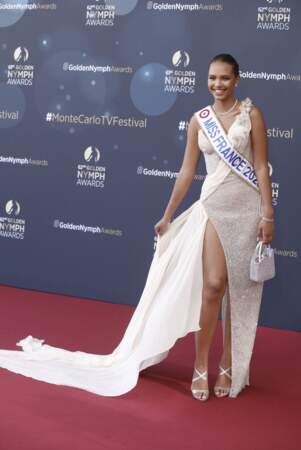 Indira Ampiot à la cérémonie de clôture du 62ème festival de télévision de Monte-Carlo, le 20 juin 2023