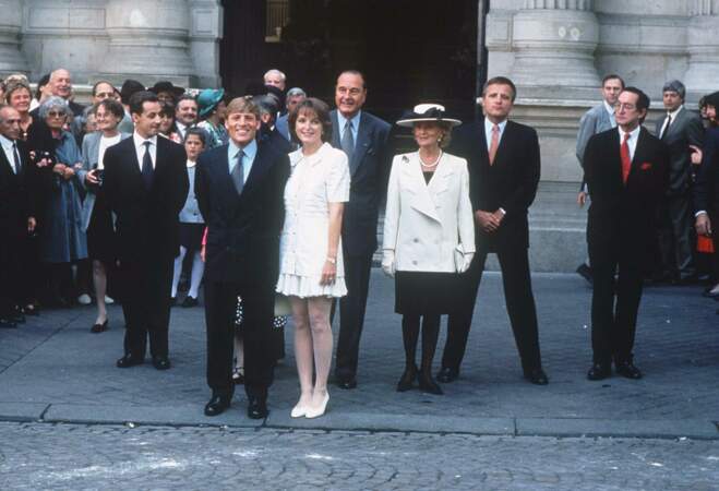 Nicolas Sarkozy est le témoin de mariage de Claude Chirac