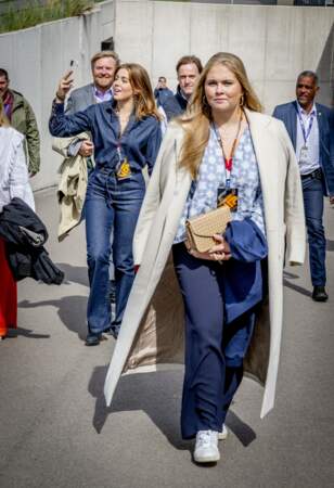 La famille royale des Pays-Bas assiste à la victoire de Max Verstappen lors du Grand Prix de F1 à Zandvoort
