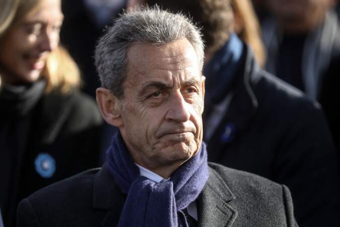 Nicolas Sarkozy à Paris le 11 novembre 2023