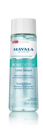 Lotion tonique Pore Detox, Mavala flacon, 10,95€