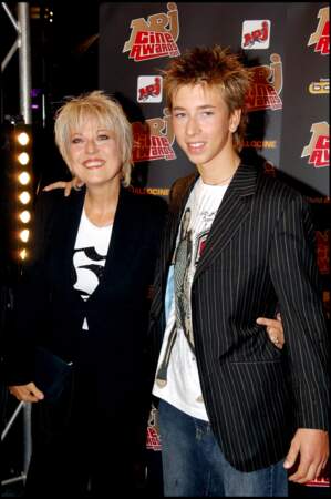 Jordy et sa maman, en 2005