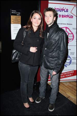 Jordy et sa petite-amie Marion Le Strat, en 2010