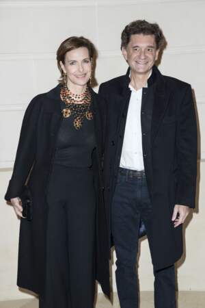Carole Bouquet et son compagnon Philippe Sereys de Rothschild
