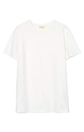 T-shirt blanc sonicake, 28€, American Vintage