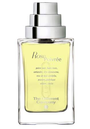 Eau de Parfum Rose Poivrée, The Different Company, 190 €, 100ml rechargeable