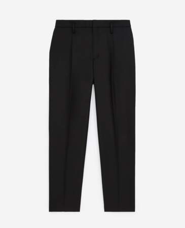 Pantalon de costume noir, 225 €, Tina For Vincent pour The Kooples