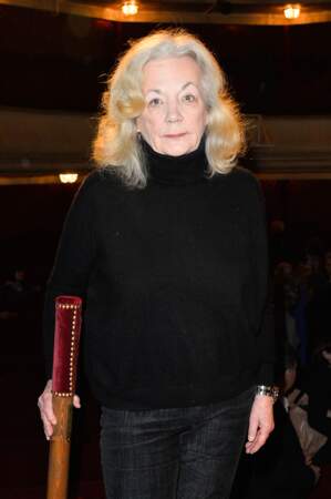 Catherine Hiegel lors de la cérémonie de remise du prix du Brigadier au Théâtre Montparnasse à Paris le 17 février 2017