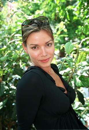 Ingrid Chauvin, au festival de Fiction TV de Saint-Tropez, le 24 septembre 2001. 