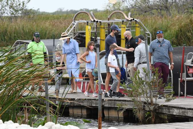Ce dimanche 7 février, Ivanka Trump s'est accordée une sortie en famille au Everglades Holiday Park,  à Fort Lauderdale en Floride