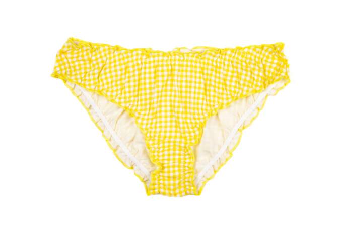 Bloomer coton bio Vichy Yellow, 15€, Jolies Culottes