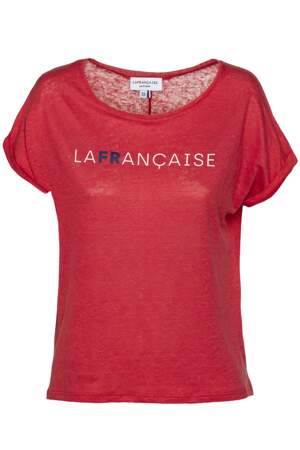 Tee-shirt en lin, 75 €, La Française par B. Solfin