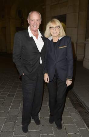 Mireille Darc et son mari Pascal Desprez en 2015