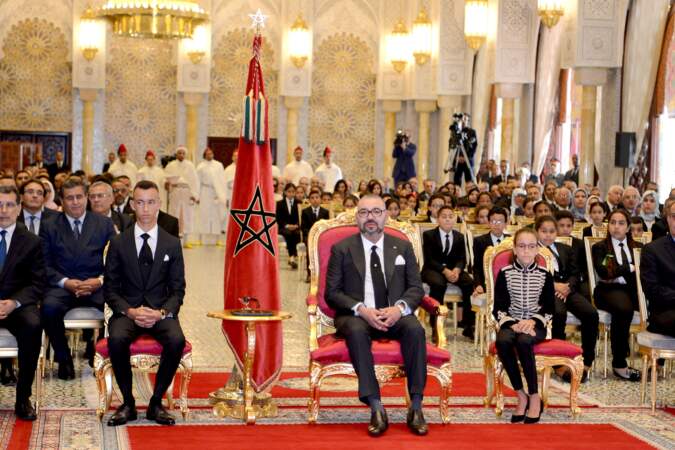 La famille royale du Maroc