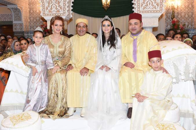 La famille royale du Maroc
