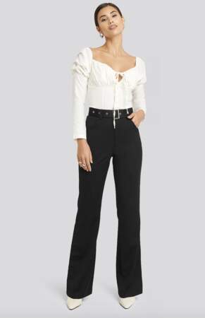 Belted Bootcut Pants, 55,95€, Na-kd