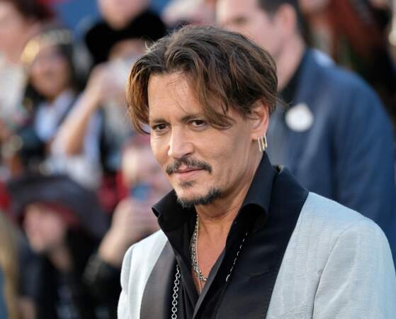 Johnny Depp à Hollywood, le 18 mai 2017