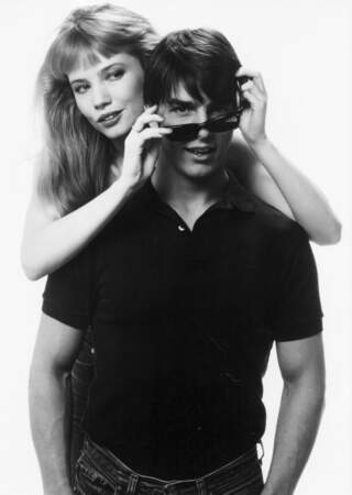 Tom Cruise et Rebecca de Mornay dans le film Risky Business, en 1983
