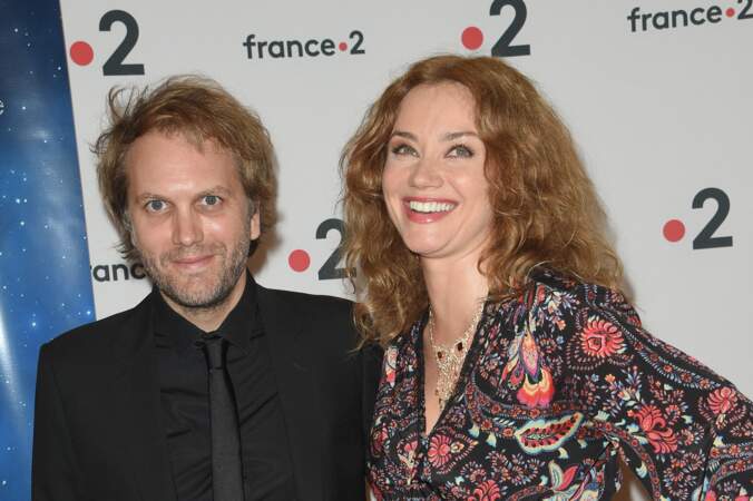 Florian Zeller et Marine Delterme aux Molières à Paris en mai 2018