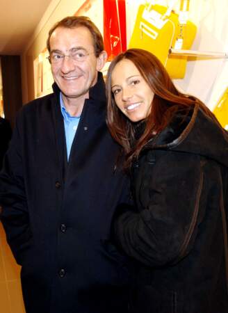 Jean-Pierre Pernaut et sa femme Nathalie Marquay Jean-Pierre Pernaut et sa femme Nathalie Marquay en 2008
