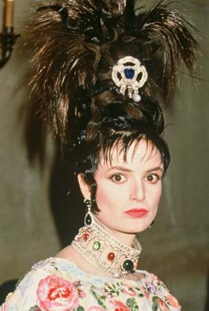 La princesse Gloria Von Thun, le 24 août 1987