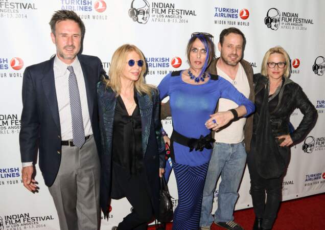 David Arquette, Rosanna Arquette, Alexis Arquette, Richmond Arquette et Patricia Arquette en 2014