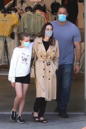 Angelina Jolie complice avec sa fille Vivienne (12 ans) à Hollywood le 29 mars 2021