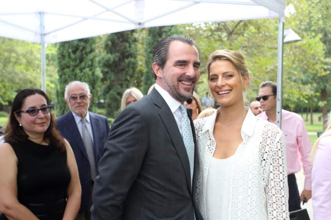 Le prince Nicolas de Grèce (Nikolaos) et son épouse, la princesse Tatiana de Grèce en 2019