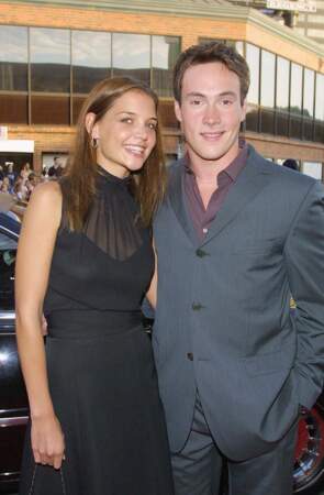 Katie Holmes et Chris Klein, en août 2001, à Los Angeles