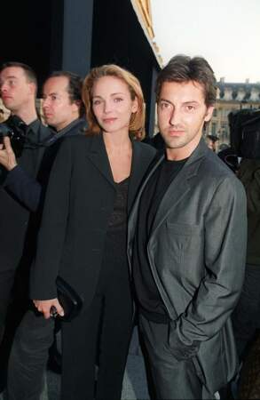Claire Keim et Frédéric Diefenthal à Paris en mai 2001