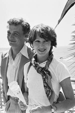 Nathalie Baye et Philippe Léotard, en 1977