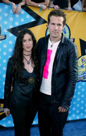 Alanis Morissette et Ryan Reynolds en juin 2003