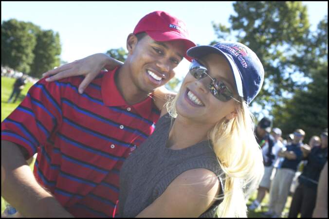 Tiger Woods et son ex-épouse Elin Nordegren 