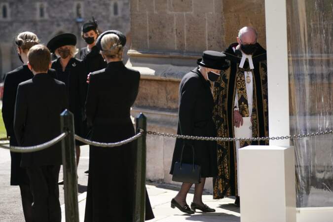 Sa Majesté Elizabeth II a été accueillie par l'archevêque Justin Welby