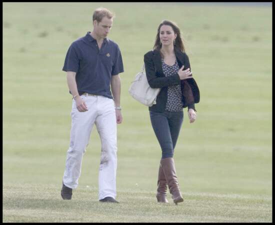 Kate Middleton et William de sortie en 2008 à Londres 