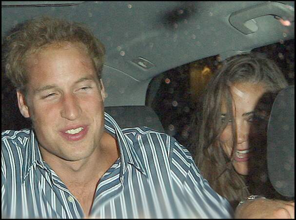 Kate Middleton et le prince William le 15 août 2008 à Chelsea