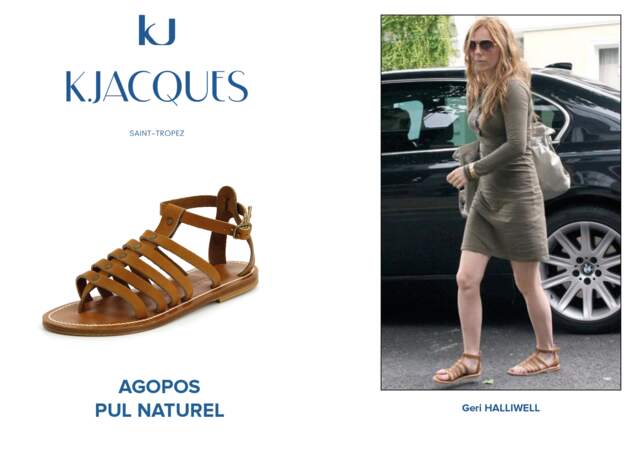 Geri Halliwell porte le modèle Agopos de K.Jacques.